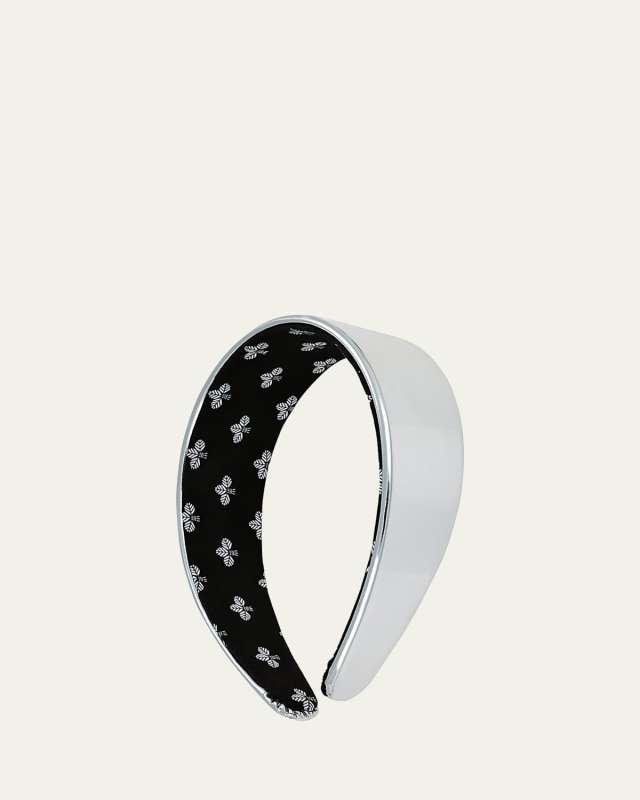 Chrome Wide Headband
